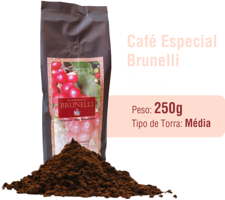 Café Especial Brunelli Moído 250g